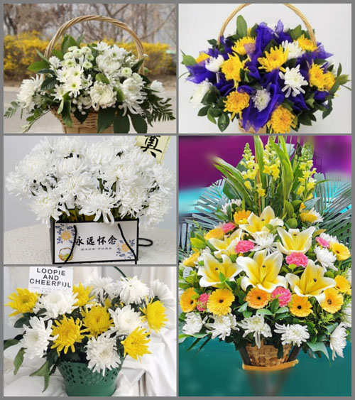 贵州毕节市纳雍县董地乡乃扒村白事提篮配送